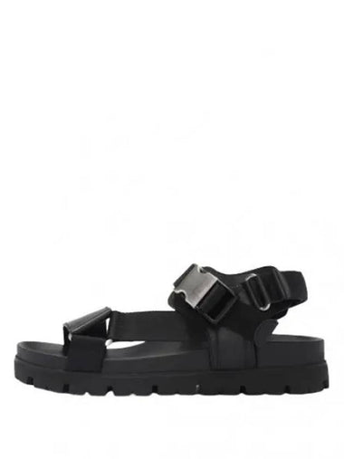 nylon buckle strap sandals - PRADA - BALAAN 1