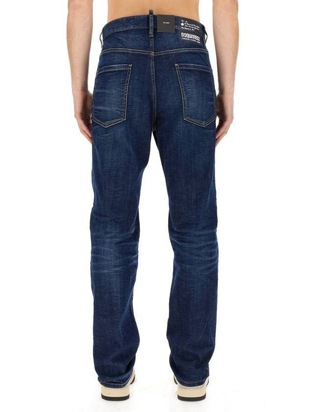 Dark Pressed Wash Jean Blue - DSQUARED2 - BALAAN 4