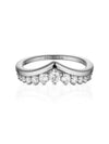 Timeless Wish Floating Pave Ring Silver - PANDORA - BALAAN 3