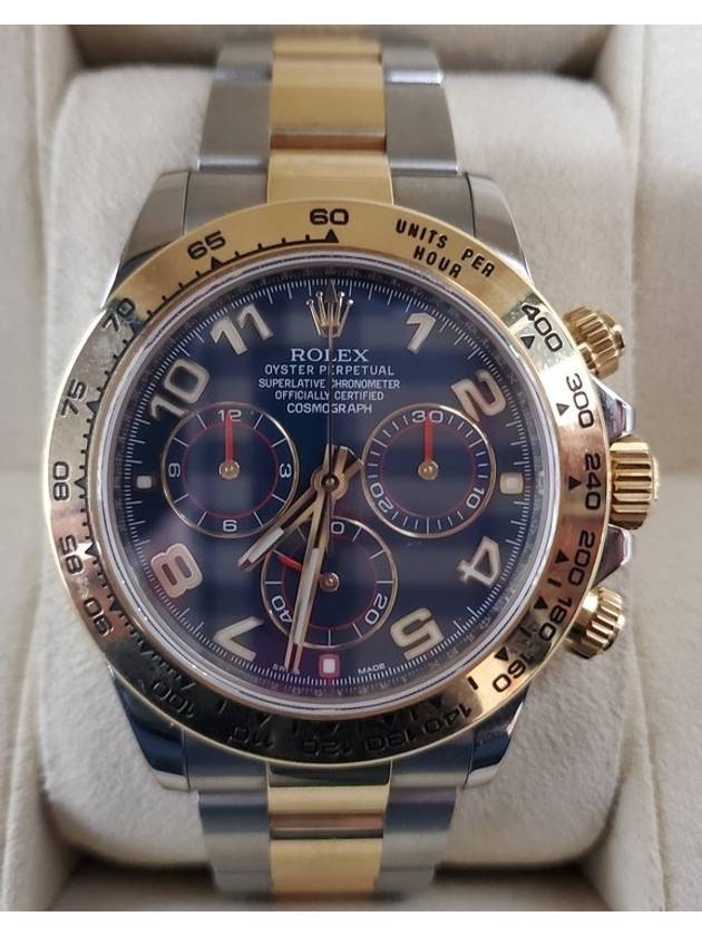 Rolex Daytona Blue Plate Combi Arabic 17 Years Old - ROLEX - BALAAN 3