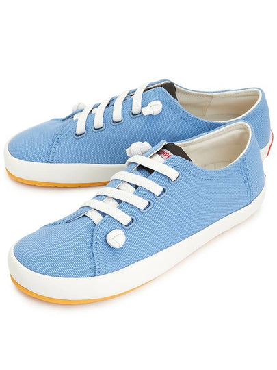 Peu Rambla Textile Low Top Sneakers Light Blue - CAMPER - BALAAN 2