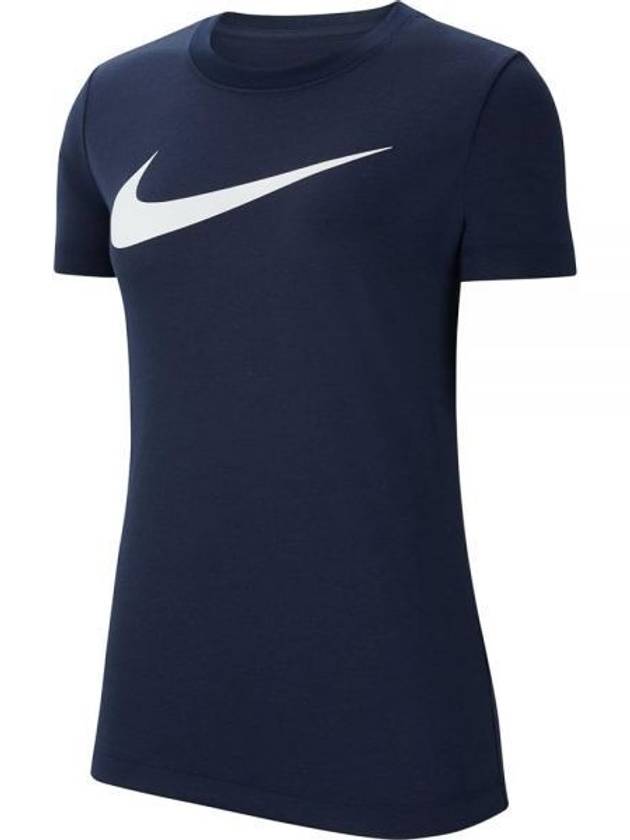 Women's Dri-Fit Park 20 Short Sleeve T-Shirt Navy - NIKE - BALAAN 2