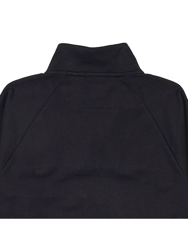 Metropolis Series Stretch Fleece Reverse Sweatshirt Black - CP COMPANY - BALAAN 11