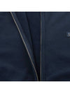 Logo Cotton High Neck Zip-up Jacket Navy - CP COMPANY - BALAAN 10