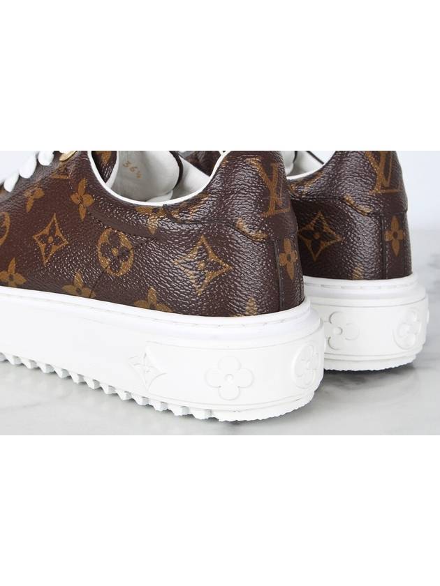 Monogram Time Out Sneakers 36 5 235 - LOUIS VUITTON - BALAAN 8