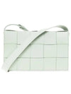 Intrecciato Cassette Cross Bag New Sage - BOTTEGA VENETA - BALAAN 3