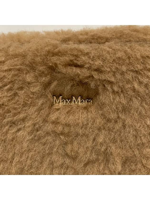 Teddy Camera Wool Cross Bag Camel - MAX MARA - BALAAN 6