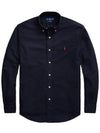 Polo Pony Logo Embroidered Oxford Shirt 710772290002 - RALPH LAUREN - BALAAN 1