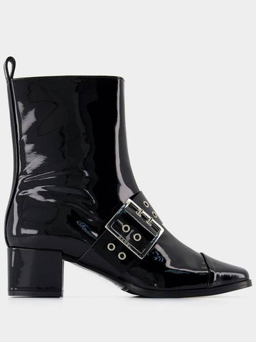 Rock Boots - Carel - Leather - Black - CAREL - BALAAN 1