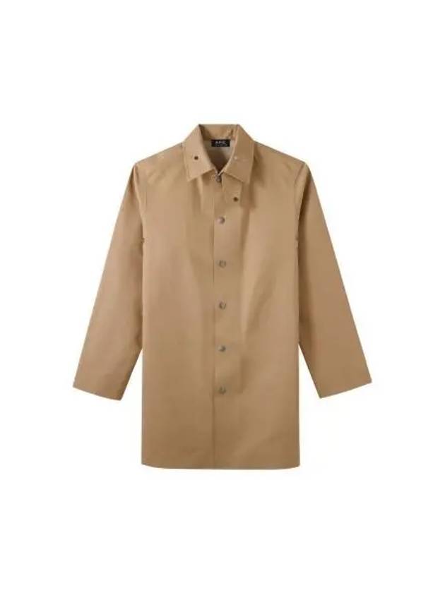 Thibault Cotton Trench Coat Beige - A.P.C. - BALAAN 2