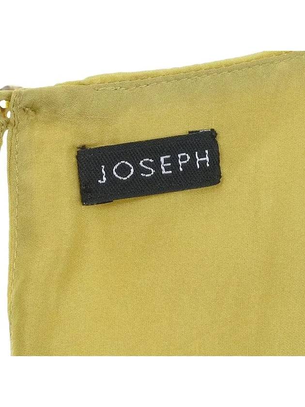 100 silk yellow color dress - JOSEPH - BALAAN 3