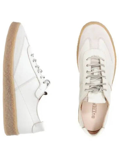 Crespo Leather Low Top Sneakers White - BUTTERO - BALAAN 2