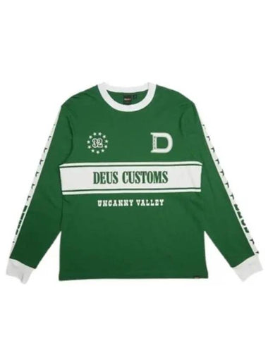 Round Up Long Sleeve T-Shirt Hillside Green - DEUS EX MACHINA - BALAAN 1