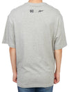 DC Face Off Short Sleeve T-Shirt Medium Grey Heather - REEBOK - BALAAN 5