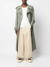 Wide Cargo Pants Beige - AMI - BALAAN 2