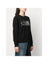 Number Print Sweatshirt Black - MAISON MARGIELA - BALAAN 4