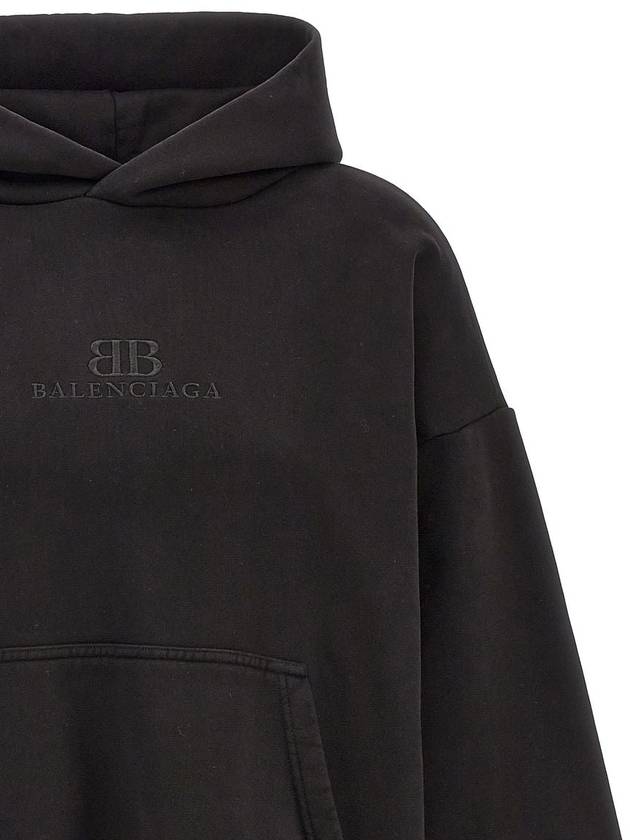 Balenciaga Logo Embroidery Hoodie - BALENCIAGA - BALAAN 3