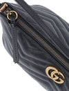 GG Marmont Shoulder Bag Black - GUCCI - BALAAN 8