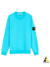 Wappen Patch Crew Neck Sweatshirt Turquoise - STONE ISLAND - BALAAN 2