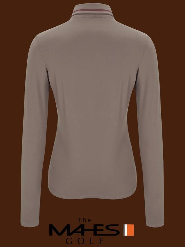 long sleeve t-shirt Orange label slightly brushed stretch collar t-shirt GT60584 - MAHES - BALAAN 2