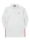 Liam Regular Fit Long Sleeve Polo Shirt White - J.LINDEBERG - BALAAN 2