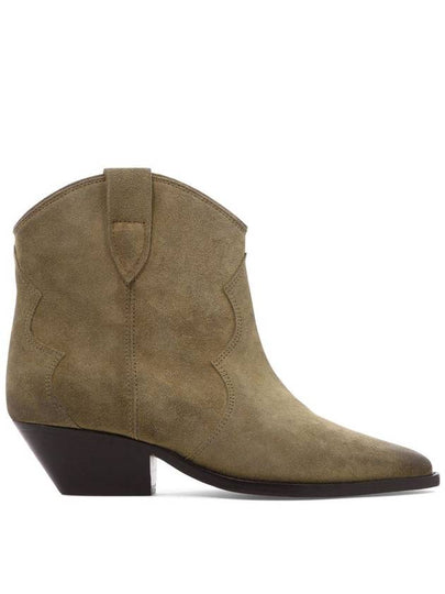 Dewina Suede Western Middle Boots Brown - ISABEL MARANT - BALAAN 2