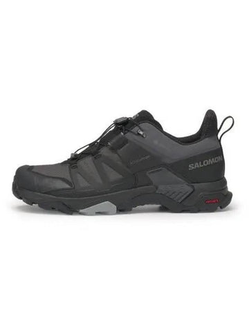 X Ultra 4 GTX Low Top Sneakers Magnet Black Monument - SALOMON - BALAAN 1