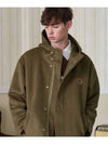 Half Hood Coat Khaki - ZIZEMUSEUM - BALAAN 2