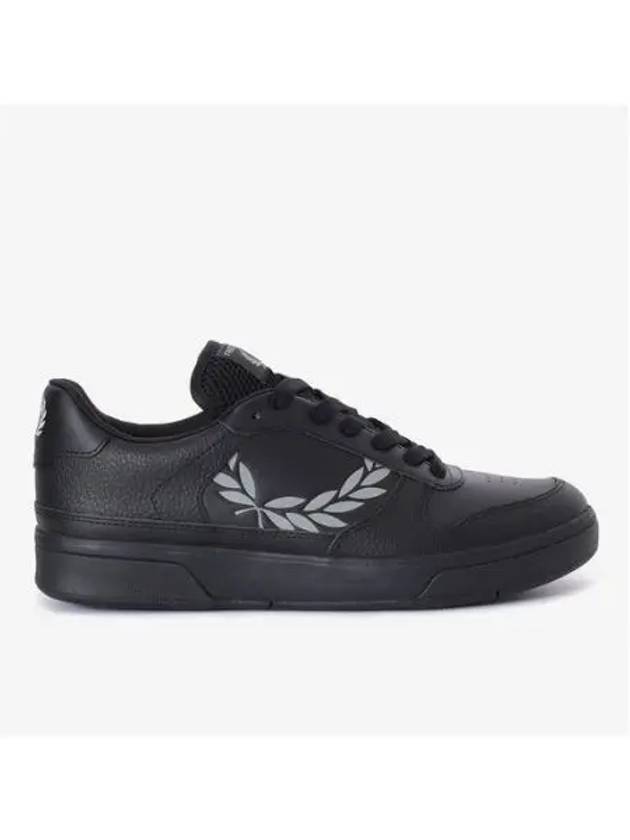 Fred Perry Sneakers B300 Textured Leather Branded 529 SFPM2336318 - FRED PERRY - BALAAN 1