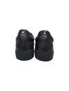 Skull Logo Print Leather Slip-Ons Black - PHILIPP PLEIN - BALAAN 5