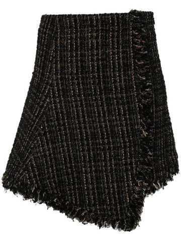 Sacai Skirts Black - SACAI - BALAAN 1