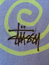 AU Australia HAND DRAWN Shirt ST023S3403 Violet Blue MENS M - STUSSY - BALAAN 3