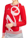 Golf Wear Knit HHW 2A AB51 RED - HORN GARMENT - BALAAN 5