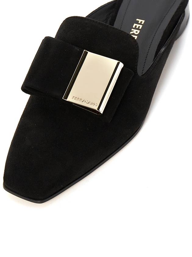 Ferragamo LEA NERO 0763124 Women s Mule Loafers Foot C - SALVATORE FERRAGAMO - BALAAN 7