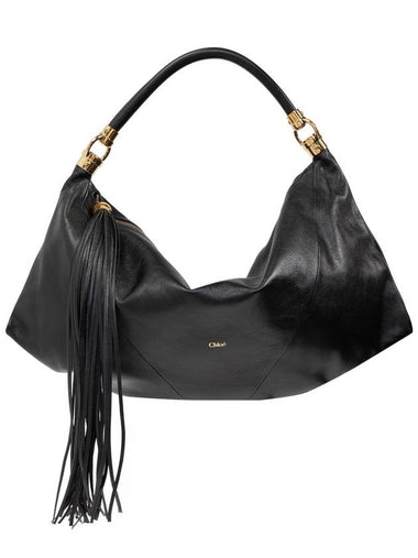 Chloé Shoulder Bag Foulard, Women's, Black - CHLOE - BALAAN 1