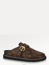 Cosy Flat Comfort Clog Brown - LOUIS VUITTON - BALAAN 2