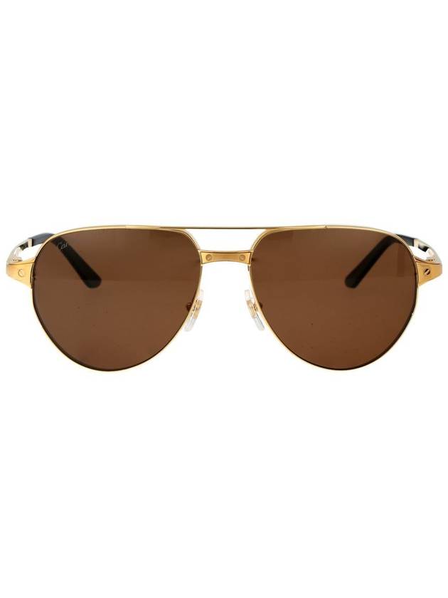 Eyewear Santos de Navigator Frame Sunglasses CT0425S - CARTIER - BALAAN 2