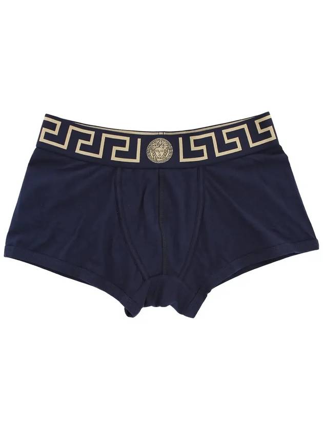 Greca Border Trunk Briefs Navy - VERSACE - BALAAN 3