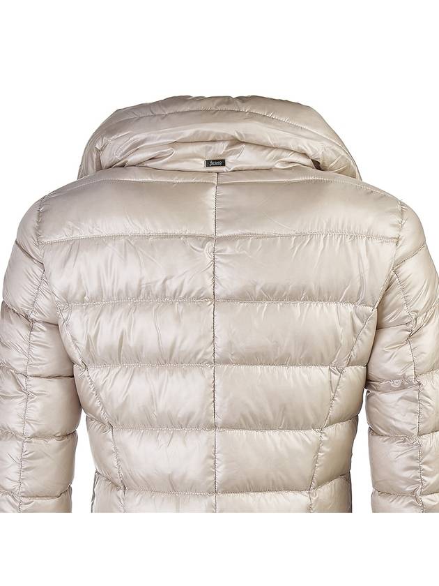 Women's Maria Full Zip Up Padding Vanilla - HERNO - BALAAN 6