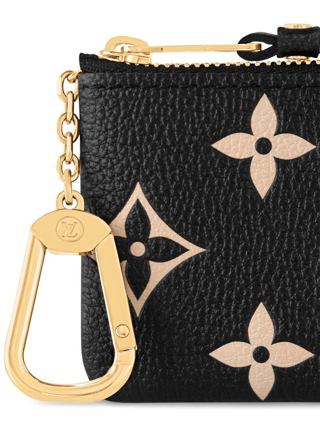 Monogram Empreinte Key Pouch Black - LOUIS VUITTON - BALAAN 5