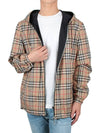 Reversible Vintage Check Hooded Jacket Archive Beige - BURBERRY - BALAAN 4