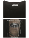 19FW NCW19242 009 Kanye Mask Printing Crew Neck Black Camel Men's Sweatshirt TR - IH NOM UH NIT - BALAAN 6