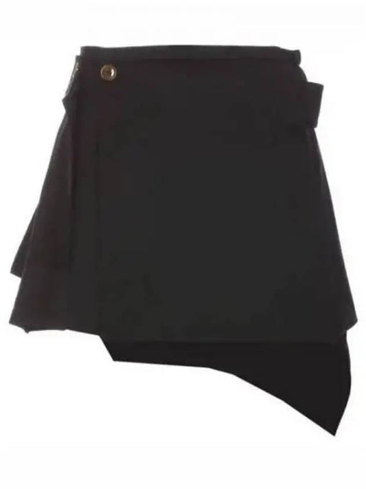 Meghan Kilt Unbalance Skirt Black - VIVIENNE WESTWOOD - BALAAN 2