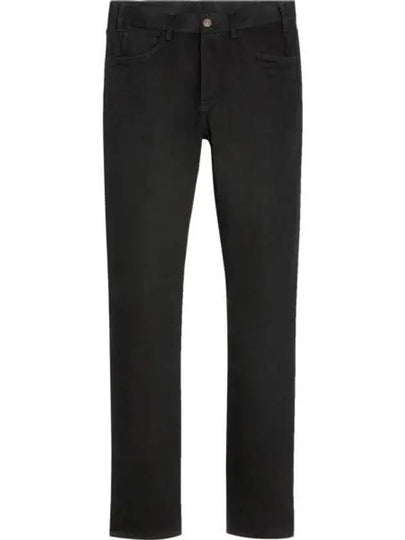 Demin Straight Pants Vintage Pure Black - CELINE - BALAAN 2