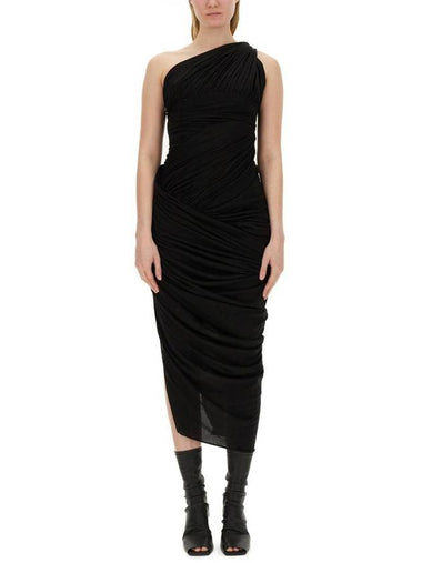 Rick Owens Dress With Slit - RICK OWENS - BALAAN 1