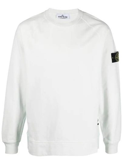 Wappen Patch Crewneck Sweatshirt Ice - STONE ISLAND - BALAAN 2