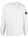 Waffen Patch Crewneck Sweatshirt Ice - STONE ISLAND - BALAAN 2