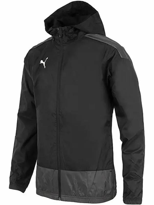 Team Goal 23 Rain Jacket Black - PUMA - BALAAN 3