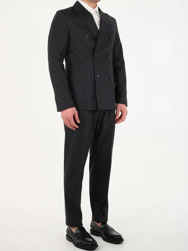 Anthracite Wool Suit - TONELLO - BALAAN 2