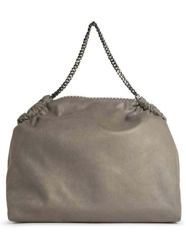 Stella McCartney 'Falabella Cut' Grey Vegan Leather Bag - STELLA MCCARTNEY - BALAAN 3